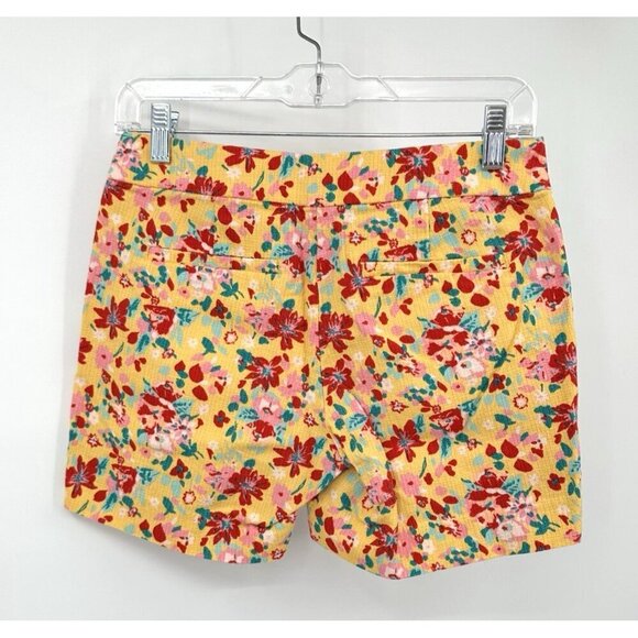 J CREW shorts bermuda walking cotton floral preppy pockets casual spring 00 - Picture 4 of 7